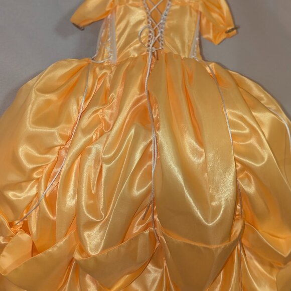 CLOSEOUT NEW princess beauty girl dress costume Birthday Halloween size 4 - Picture 2 of 4